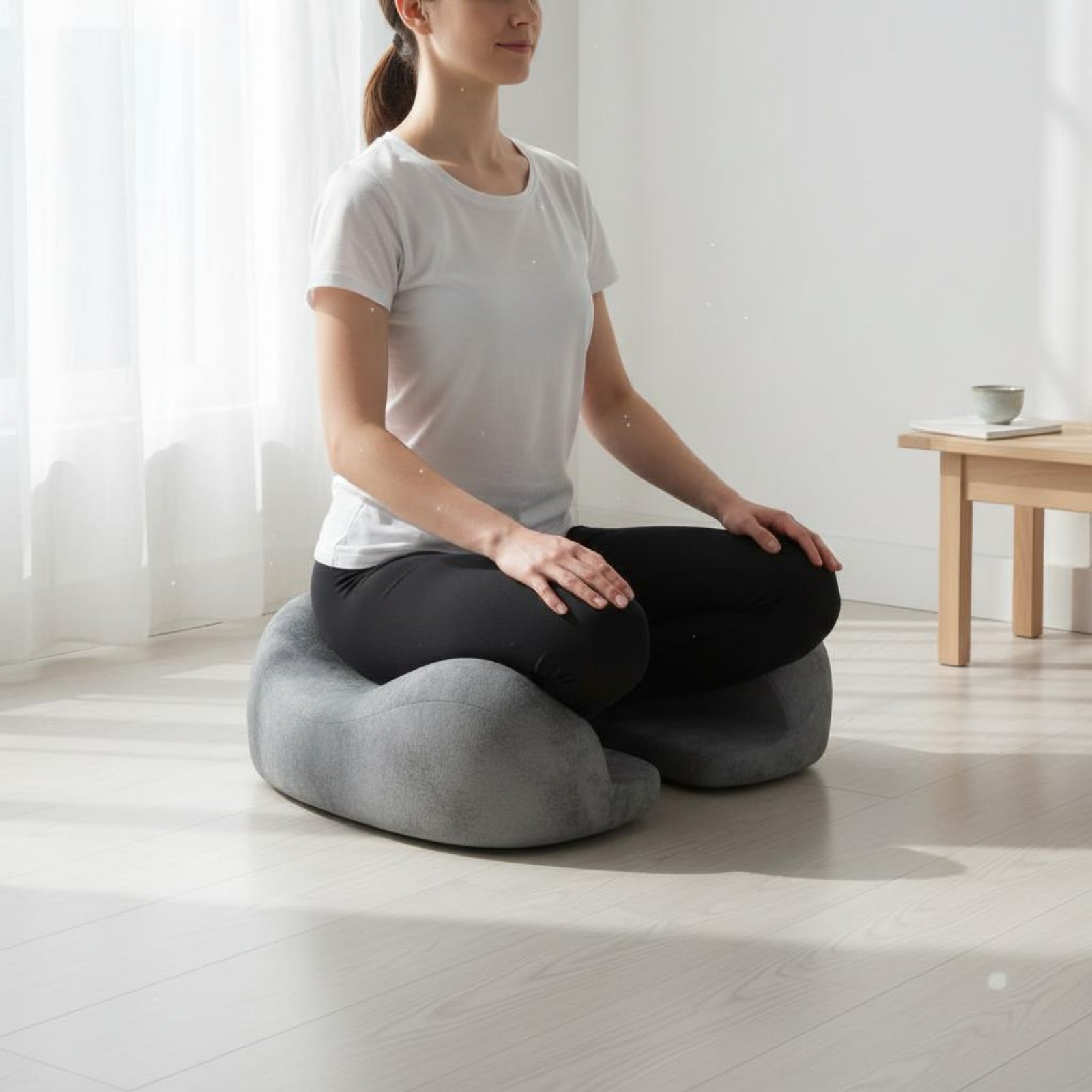 Meditation Cushion Zafu - Cojín Zafu, Cojín Grueso para Meditación