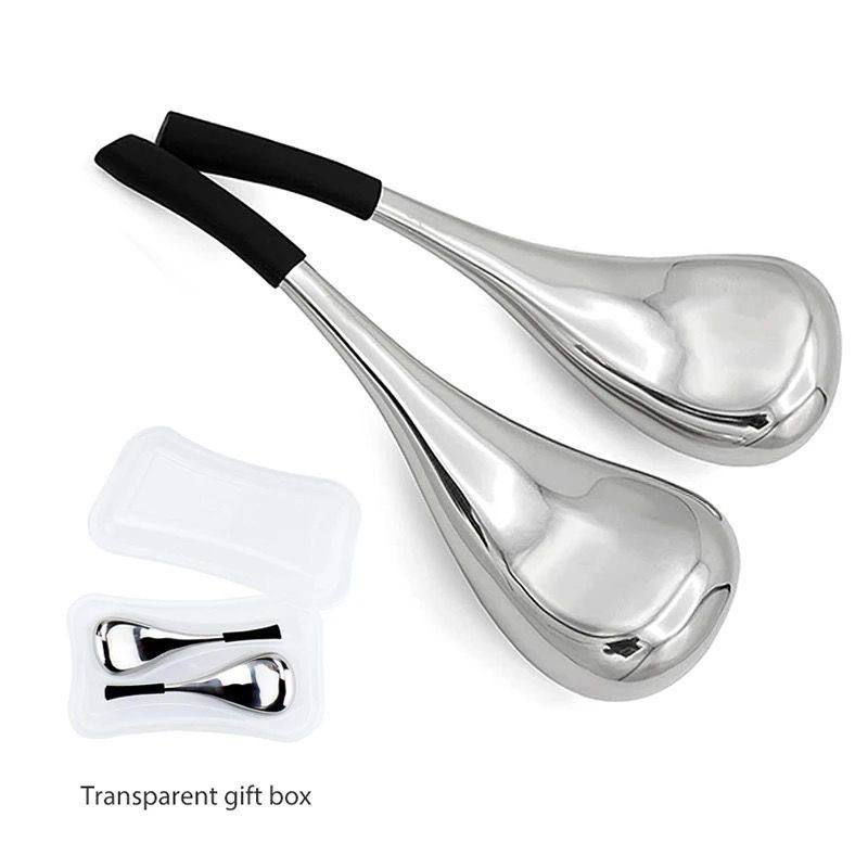 Ice Roller Face Cold - Esferas de Hielo de Acero Inoxidable,