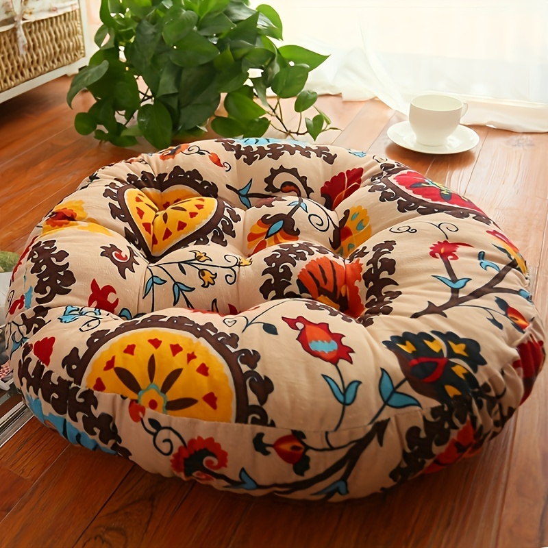 Cojín de suelo redondo, almoha - Meditation Cushion Zafu reseña y precio