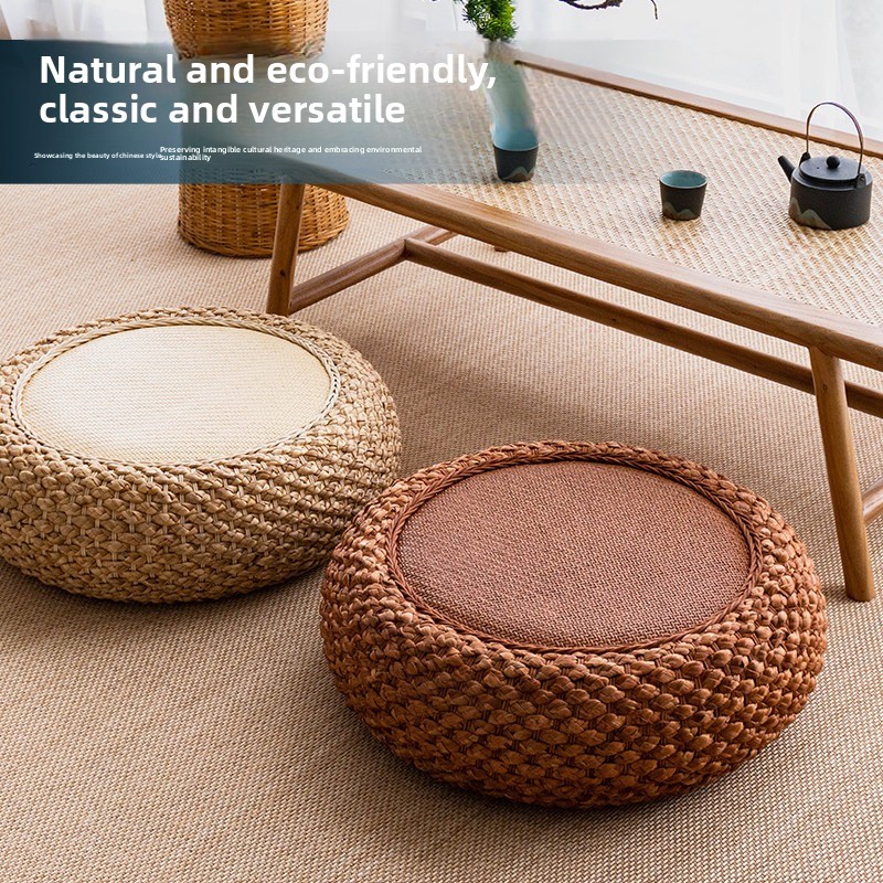 Cojín Redondo de Ratán para el - Meditation Cushion Zafu reseña y precio