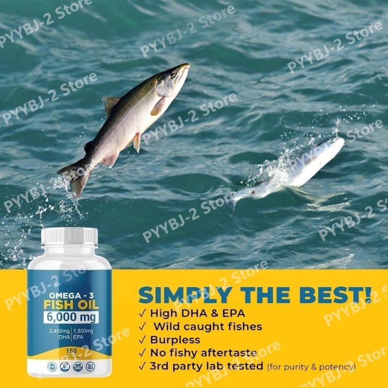 Cápsulas de Aceite de Pescado  - Wellness Health Nutrition reseña y precio