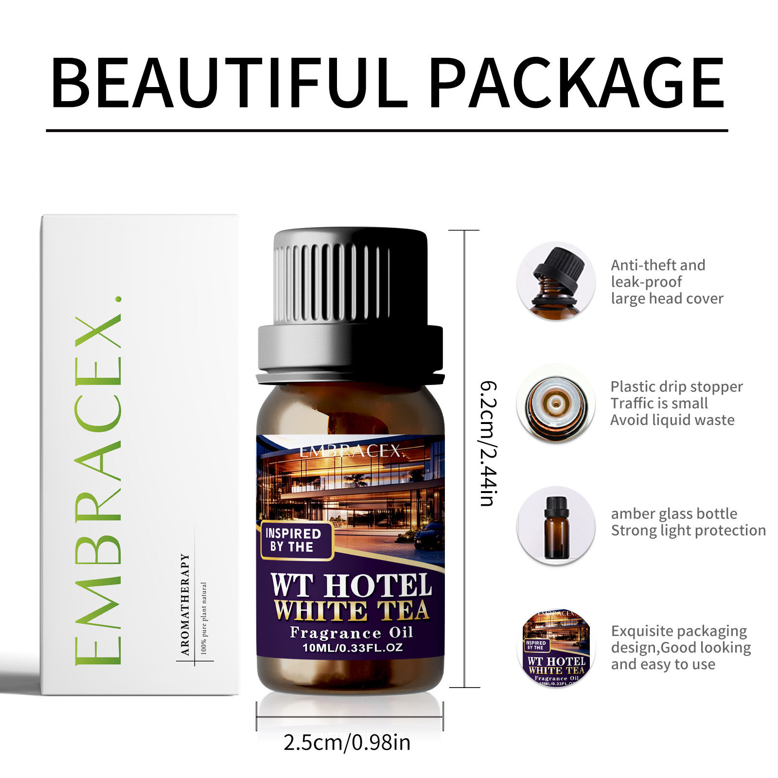 Aceite esencial de té blanco p - Aromatherapy Diffuser reseña y precio