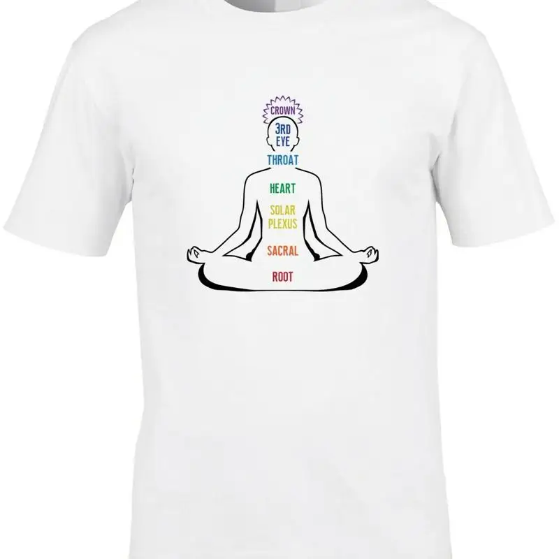 Camiseta de Yoga con Chakras p - Health Wellness Yoga reseña y precio