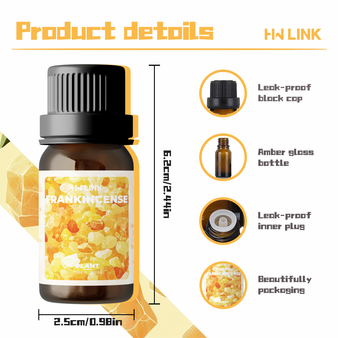 Aceite Esencial de Incienso 10 - Aromatherapy Diffuser reseña y precio
